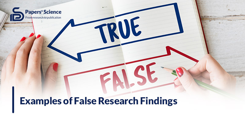 Examples of False Research Findings