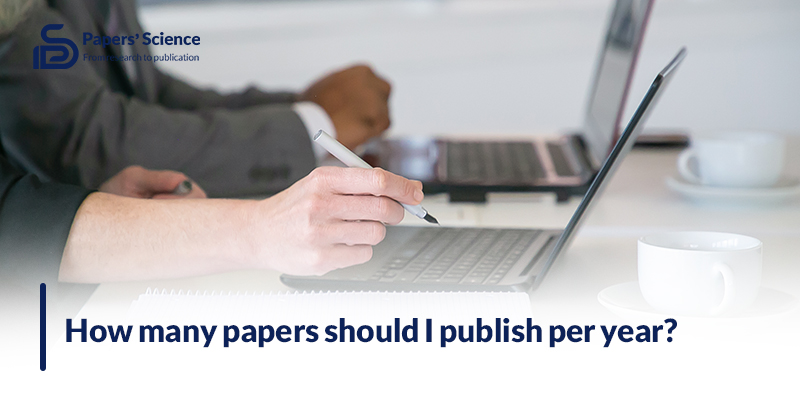 How many papers should I publish per year