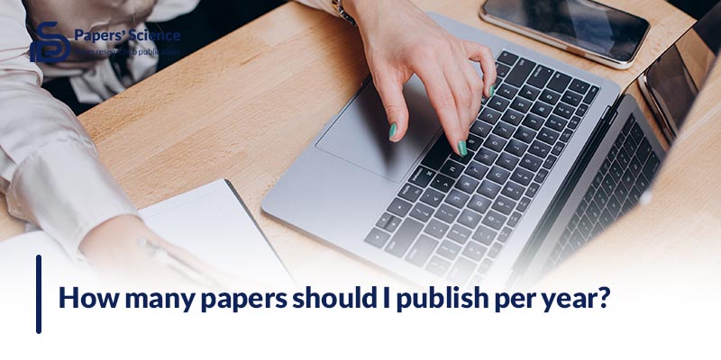 How many papers should I publish per year