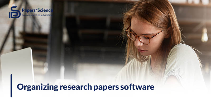 Organizing research papers software