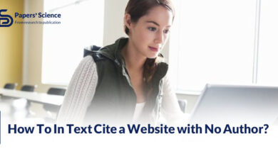 How To In Text Cite a Website with No Author?