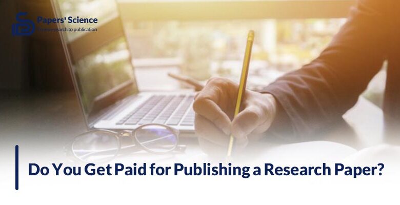 Do You Get Paid for Publishing a Research Paper