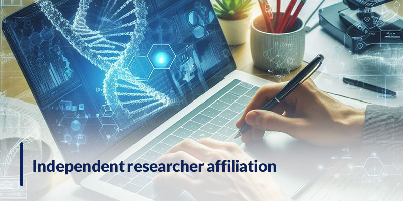 Independent researcher affiliation