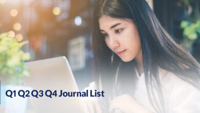 Q1, Q2, Q3 and Q4 Journal List