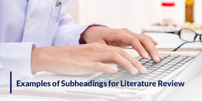 Examples of Subheadings for Literature Review
