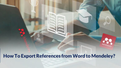 How To Export References from Word to Mendeley