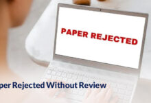 Paper Rejected Without Review