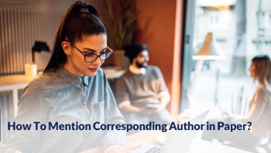 How To Mention Corresponding Author in Paper?